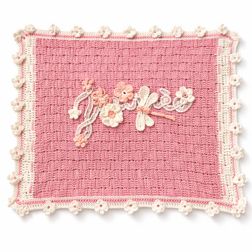 Customizable Basket Stitch Blanket